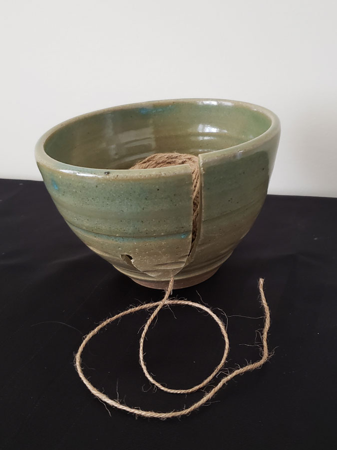 Yarn/Knitting Bowl by Potter Paul Johnson